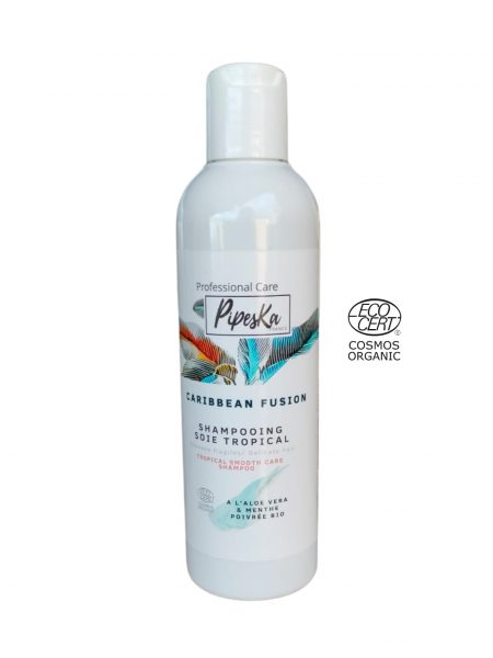 Caribbean Fusion shampooing bio cheveux fragiles Organic Shampoo for Fragile Hair Caribbean Fusion | COSMOS Organic – 250 ml