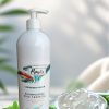 Aloe vera et menthe poivrée bio pour shampooing cheveux bouclés Shampooing Caribbean Fusion-Tropical- Cheveux sensibles-COSMOS Organic -1000ml