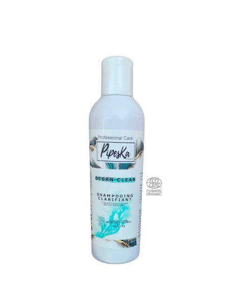 Shampooing Clarifiant Ocean Clean – Cosmos Organic – Expertise Détox Pipeska|250 ml